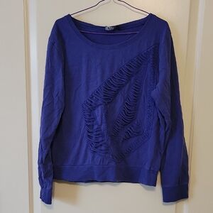 Women's Blue Volcom Shirt